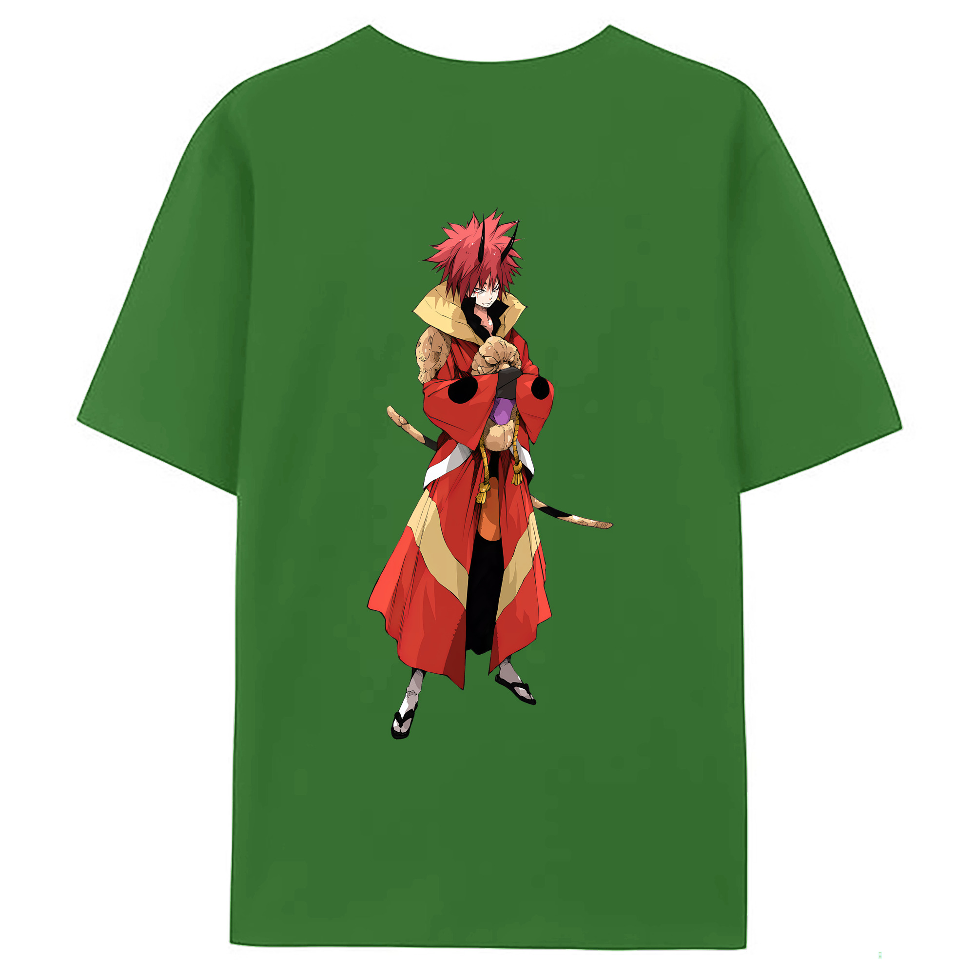 （画像用） 転スラ Regarding Reincarnated to Slime レディース半袖Tシャツ(バックプリント)